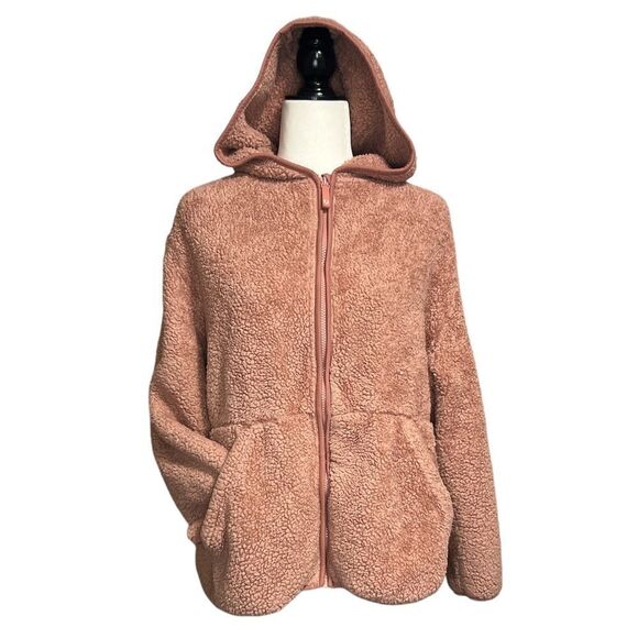 🚨 Femofit Cozy Hooded Velveteen Fleece Full Zip Jacket - Picture 2 of 10